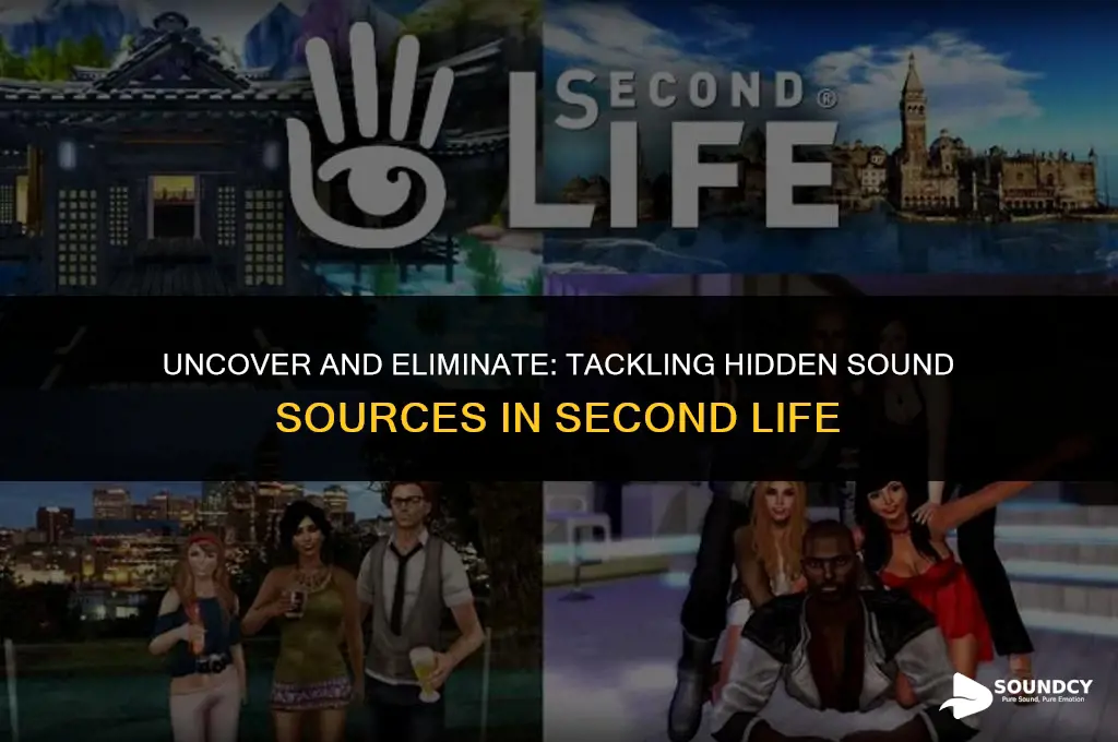 how to remove hidden sound source in second life