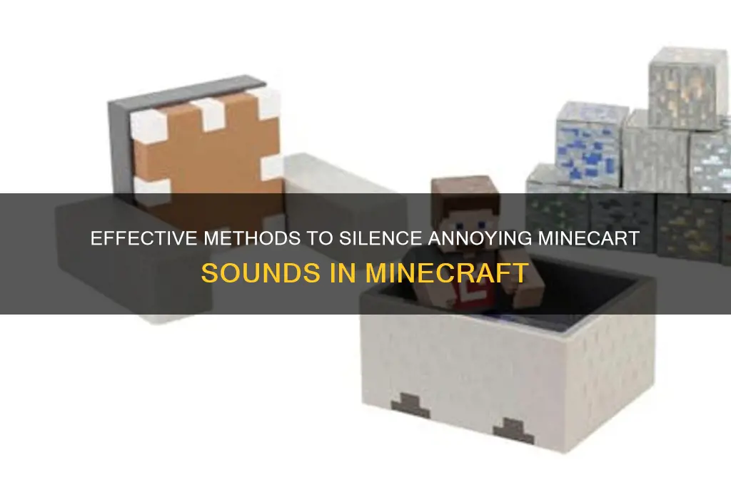 how to remove minecart sound