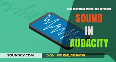 Silencing Clicks and Taps: A Guide to Removing Mouse and Keyboard Sounds in Audacity
