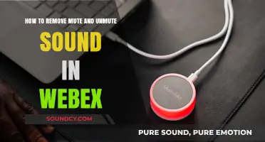 Mastering Webex: A Guide to Muting and Unmuting Sound