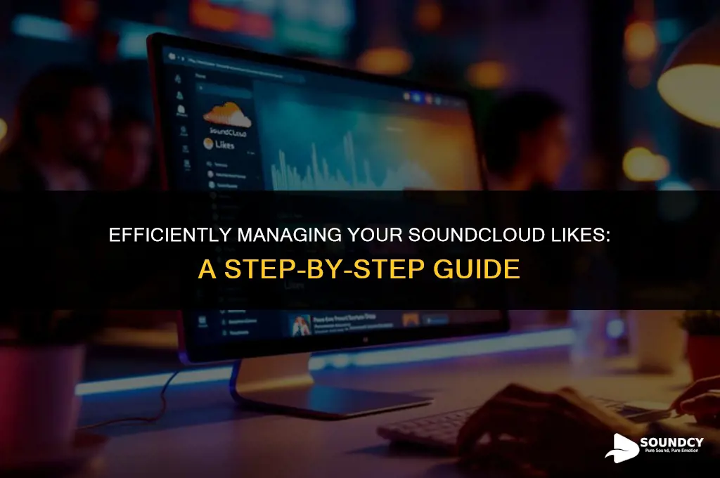 how to remove my sound cloud likes from web