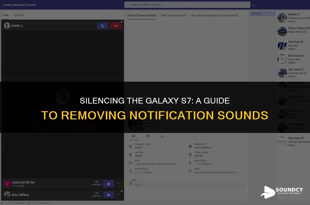 how to remove notification sound files from galaxy s7