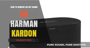 Silencing the Beeps: A Guide to Turning Off Harman Kardon Sounds