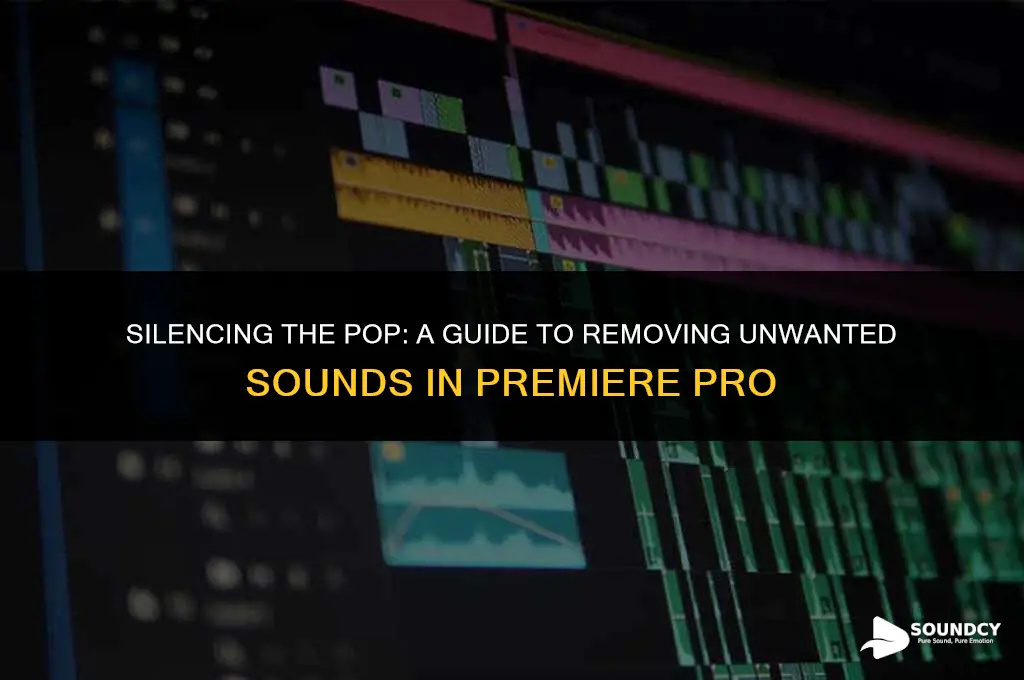 how to remove popping sound from audio premiere pro