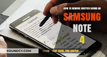 Silencing the Shutter: A Guide to Removing Sound on Samsung Note 4