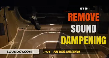 Effective Techniques for Removing Sound Dampening Materials from Your Space