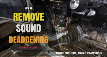 Effective Techniques for Removing Sound Deadening from Your Vehicle