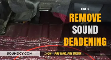 Effective Techniques for Removing Sound Deadening from Your Vehicle