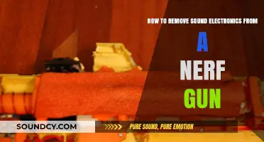 Silencing the Blast: A Guide to Removing Sound Electronics from Nerf Guns