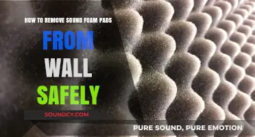 Safely Removing Sound Foam Pads from Your Wall: A Step-by-Step Guide