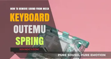 Silencing the Spring: A Guide to Removing Sound from Outemu Mechanical Keyboards