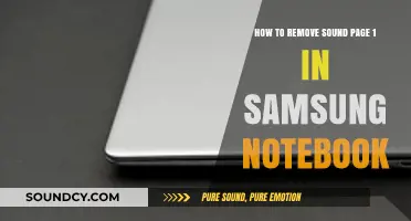 Efficiently Mute Your Samsung Notebook: Removing Sound Page 1