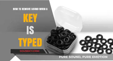 Silencing Keystrokes: A Guide to Removing Typing Sounds