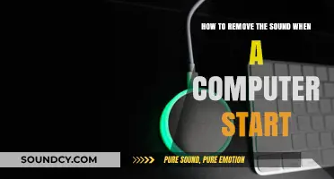 Silencing the Startup: A Guide to Mute Your Computer's Boot Noise