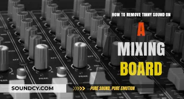 Mastering the Mix: Eliminating Tinny Sounds on Your Mixing Board