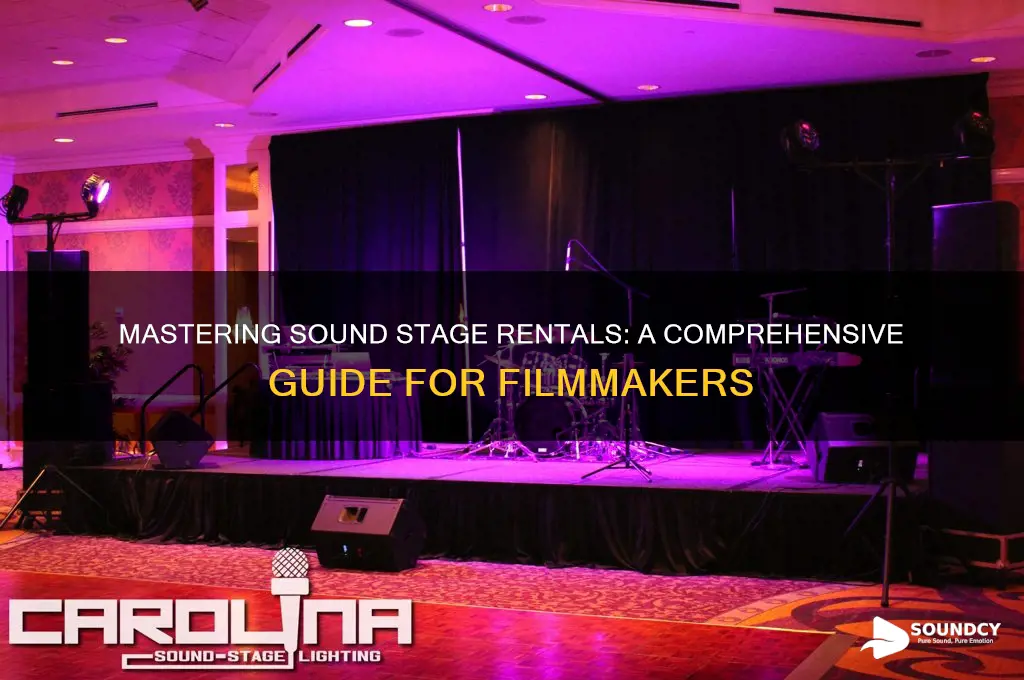 how to rent sound stages