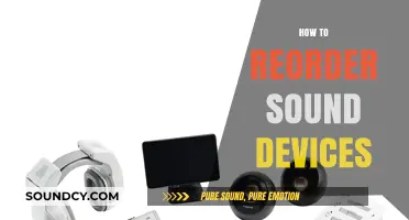 Reorder Sound Devices Easily: A Step-by-Step Guide for Optimal Audio Setup