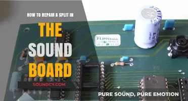 Fixing Sound Board Splits: A Step-by-Step Guide