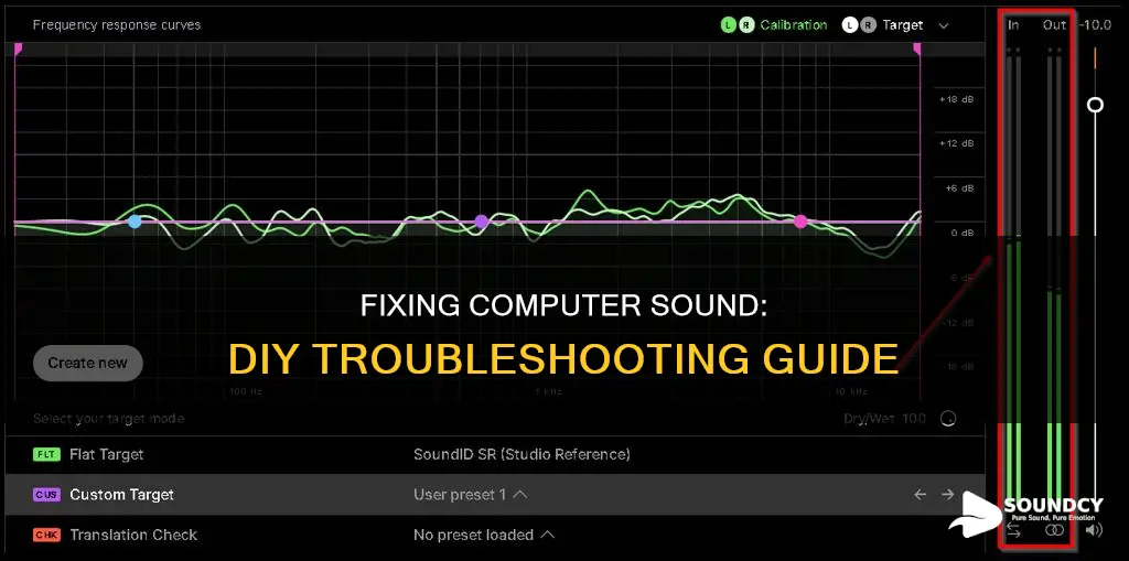 how to repair sound on computer