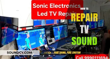 Fix Your TV Sound: Easy Troubleshooting and Repair Tips