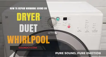 Fixing the Pesky Whine: A Guide to Repairing Your Whirlpool Duet Dryer