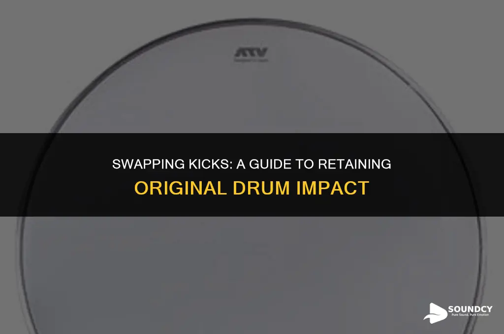 how to replace kick sound but keep original kick