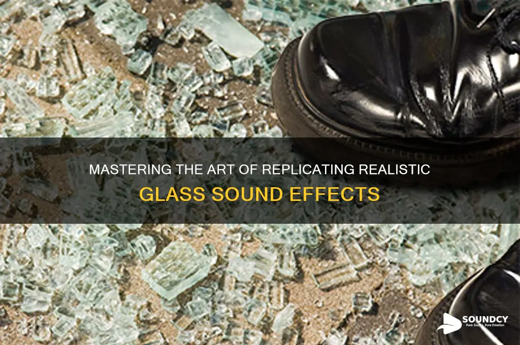 how to replicate glass sound