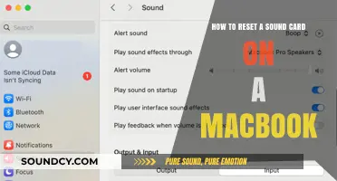 Troubleshooting Audio: How to Reset Your MacBook's Sound Card