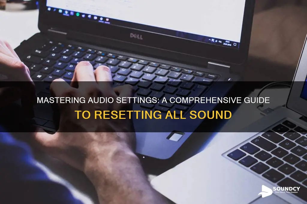 how to reset all sound
