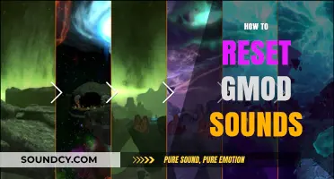 Resetting GMod Sounds: A Quick and Easy Step-by-Step Guide