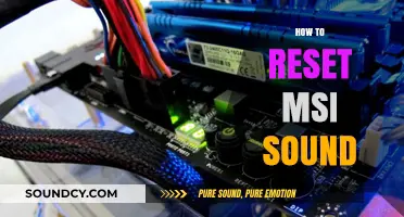 Quick Guide: Resetting MSI Sound Settings for Optimal Audio Performance