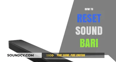 Quick Guide: Resetting Your Sound Bar for Optimal Audio Performance