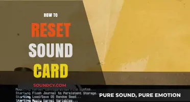Quick Guide to Resetting Your Sound Card for Optimal Audio Performance