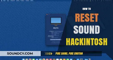 Fixing Audio Issues: A Guide to Resetting Sound on Hackintosh