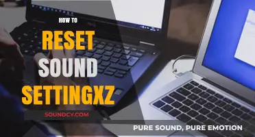 Quick Guide to Resetting Your Sound Settings Effortlessly