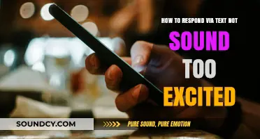 Texting Etiquette: How to Respond Without Sounding Overly Excited