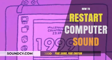 Quick Fixes: How to Restart Your Computer's Sound Easily