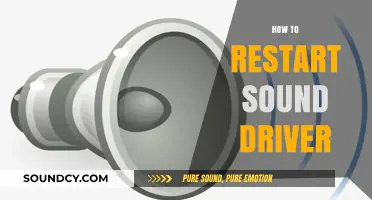 Quick Fix: How to Restart Your Sound Driver Easily