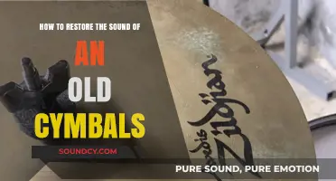 Reviving Resonance: A Guide to Restoring Old Cymbals' Sound