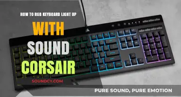 Sync Your Corsair RGB Keyboard Lights with Sound: A Step-by-Step Guide