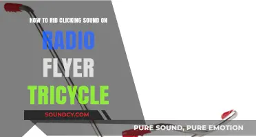 Solving the Clicking Sound on Your Radio Flyer Tricycle: A Simple Guide