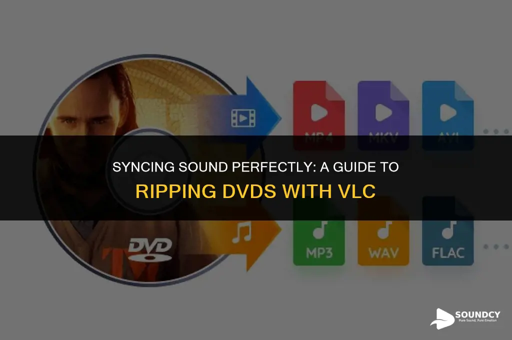how to rip a dvd with vlc sound sync