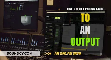 Redirecting Program Audio: A Step-by-Step Guide to Routing Sound Outputs