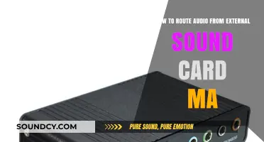 Effortlessly Route Audio: External Sound Card Mastery