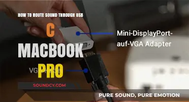 Effortless Audio Routing: USB-C MacBook Pro Guide