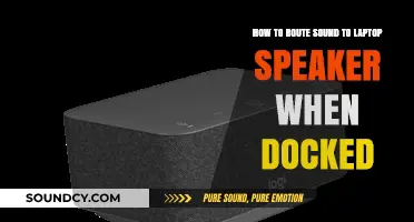 Seamlessly Route Sound to Laptop Speakers When Docked: A Guide
