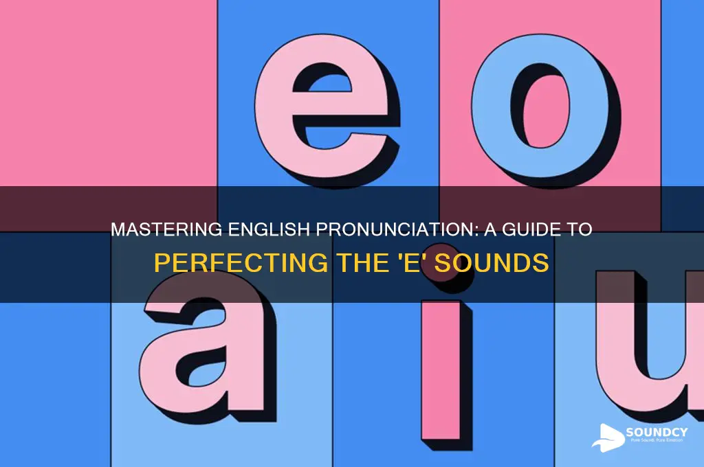 how to rponounce e sounds