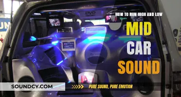 Mastering the Balance: High and Low Mid Car Sound Setup Guide