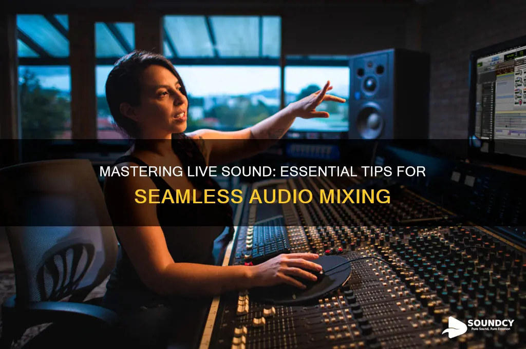 how to run live sound