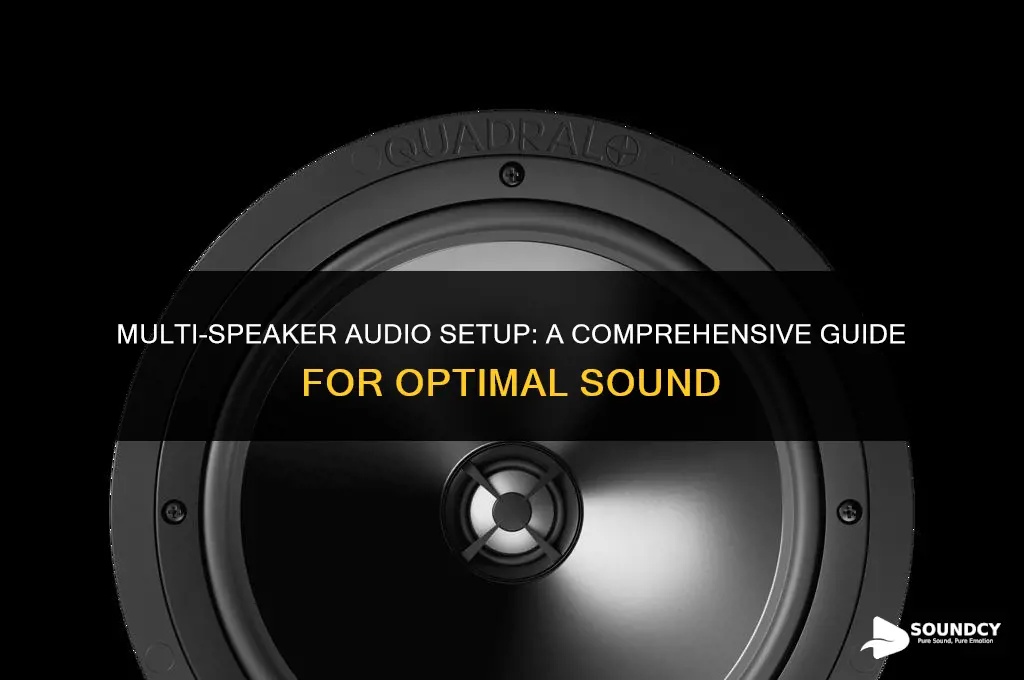 how to run sound on more than one speaker